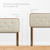 Modway Bridgette Wood Twin Platform Bed With Angular Frame by Modway-MOD-6645