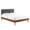 Modway Bridgette Wood Full Platform Bed With Splayed Legs by Modway-MOD-6646