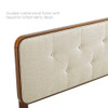 Modway Bridgette Wood Full Platform Bed With Splayed Legs by Modway-MOD-6646