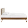 Modway Bridgette Wood Full Platform Bed With Splayed Legs by Modway-MOD-6646