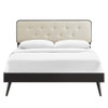Modway Bridgette Wood Full Platform Bed With Splayed Legs by Modway-MOD-6646