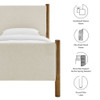Modway Maven Twin Size Fabric Upholstered Platform Bed by Modway-MOD-7183
