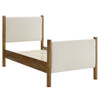 Modway Maven Twin Size Fabric Upholstered Platform Bed by Modway-MOD-7183