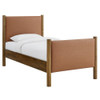 Modway Maven Twin Size Vegan Leather Upholstered Platform Bed by Modway-MOD-7184