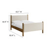 Modway Maven Full Size Fabric Upholstered Platform Bed by Modway-MOD-7186
