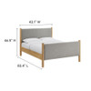 Modway Maven Full Size Fabric Upholstered Platform Bed by Modway-MOD-7186