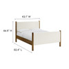 Modway Maven Full Size Boucle Upholstered Platform Bed by Modway-MOD-7188