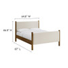 Modway Maven Queen Size Fabric Upholstered Platform Bed by Modway-MOD-7189