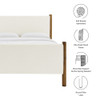 Modway Maven King Size Boucle Upholstered Platform Bed by Modway-MOD-7194