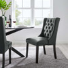 EEI-2234 Baronet Button Tufted Vegan Leather Dining Chair by Modway