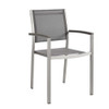 EEI-2272 Shore Outdoor Patio Aluminum Dining Chair by Modway