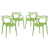 EEI-2348 Entangled Dining Set Set of 4 by Modway