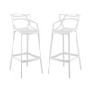 EEI-2349-WHI-SET Entangled Bar Stool Set of 2 by Modway