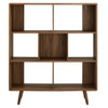 EEI-2529 Transmit 7 Shelf Wood Grain Bookcase by Modway