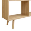 EEI-2529 Transmit 7 Shelf Wood Grain Bookcase by Modway