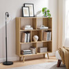 EEI-2529 Transmit 7 Shelf Wood Grain Bookcase by Modway