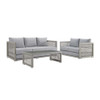 EEI-3598 Aura 3 Piece Outdoor Patio Wicker Rattan Set by Modway