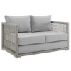 EEI-3598 Aura 3 Piece Outdoor Patio Wicker Rattan Set by Modway