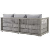 EEI-3598 Aura 3 Piece Outdoor Patio Wicker Rattan Set by Modway