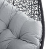 EEI-3635 Encase Sunbrella&reg; Fabric Swing Outdoor Patio Lounge Chair Without Stand by Modway