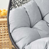 EEI-3635 Encase Sunbrella&reg; Fabric Swing Outdoor Patio Lounge Chair Without Stand by Modway