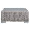 EEI-3981-LGR Conway 32" Outdoor Patio Wicker Rattan Coffee Table by Modway