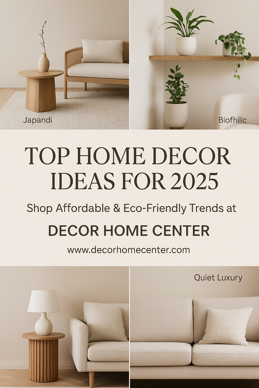 Transform Your Space: Top Home Decor Trends for 2025