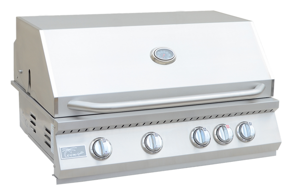 Kokomo 32” Built in Gas Grill (4 Burner/Back Burner) KO-BAK4BG