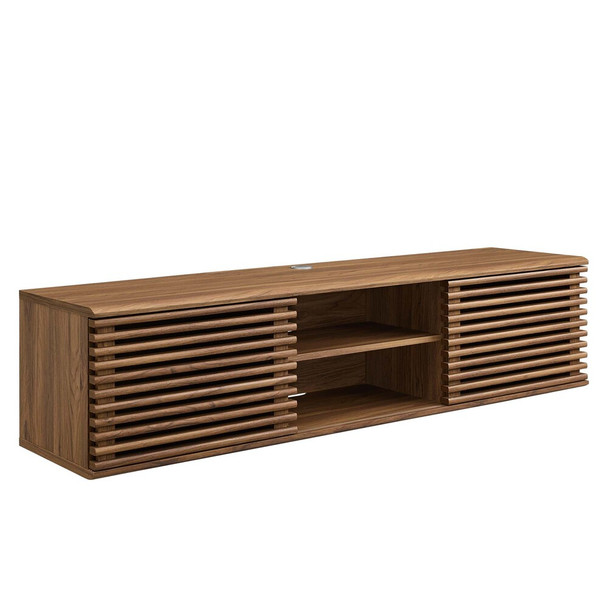 EEI-4267-WAL Render 60" Wall-Mount Media Console TV Stand by Modway