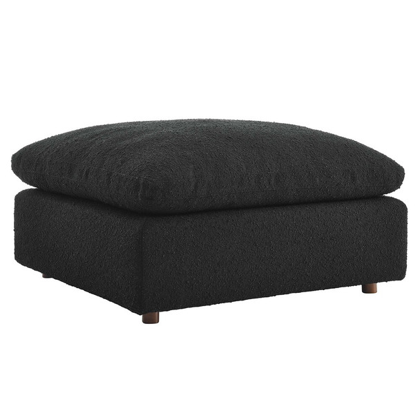 EEI-6258 Commix Down Filled Overstuffed Boucle Fabric Ottoman by Modway