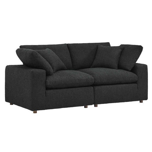 EEI-6361 Commix Down Filled Overstuffed Boucle Fabric Loveseat by Modway