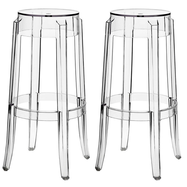 EEI-909-CLR Casper Bar Stool Backless Set of 2 by Modway