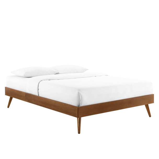 MOD-6228-WAL Margo Wood Twin Platform Bed Frame by Modway