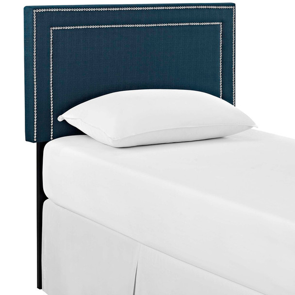 Modway Jessamine Upholstered Fabric Twin Headboard by Modway-MOD-5374-AZU