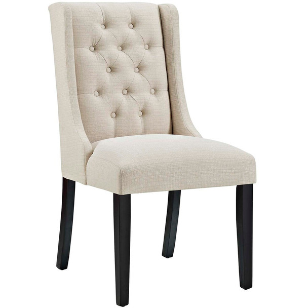 Modway Baronet Button Tufted Fabric Dining Chair by Modway-EEI-2235