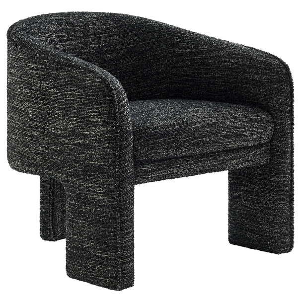 Modway Greer Boucle Fabric Upholstered Accent Armchair by Modway-EEI-7101
