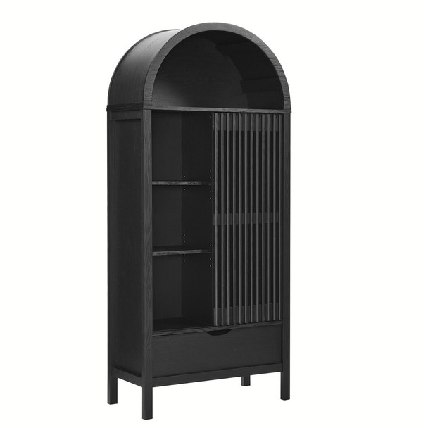 Modway Vaughn 71" Arched Storage Display Cabinet by Modway-EEI-7167