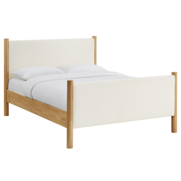 Modway Maven King Size Boucle Upholstered Platform Bed by Modway-MOD-7194