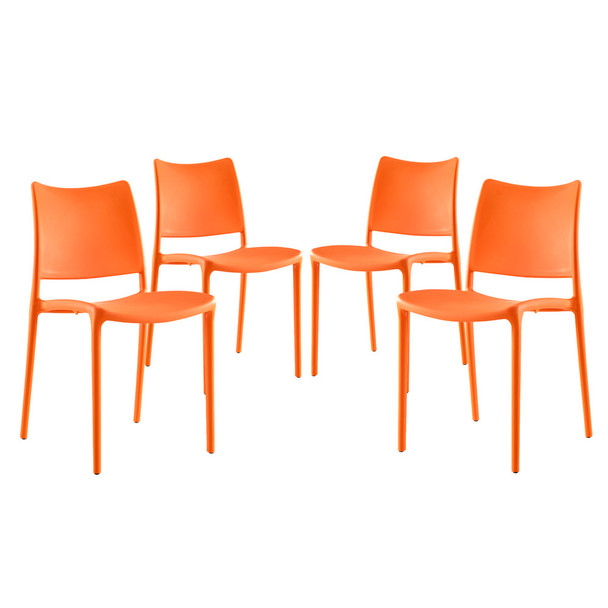 EEI-2425 Hipster Dining Side Chair Set of 4 by Modway