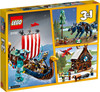 LEGO 31132 LEGO Creator Viking Ship and the Midgard Serpent