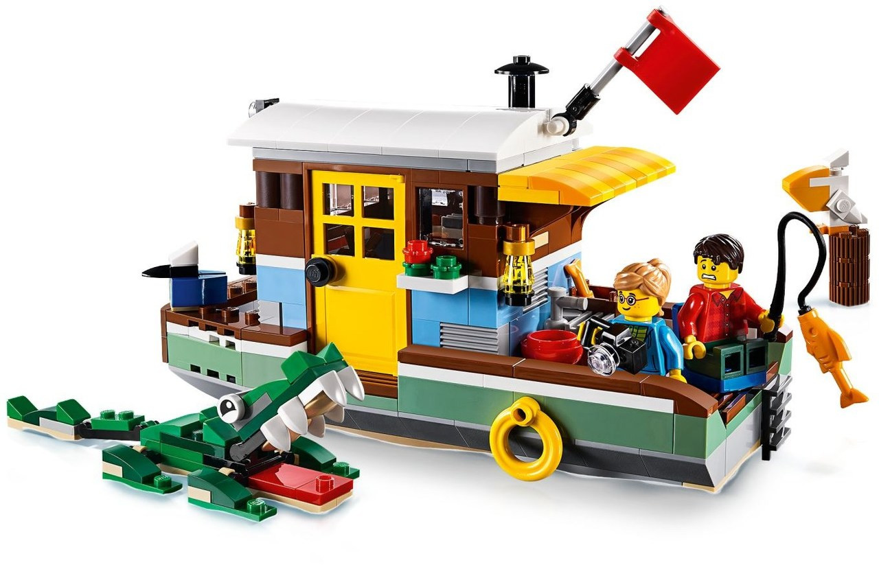 riverside houseboat lego