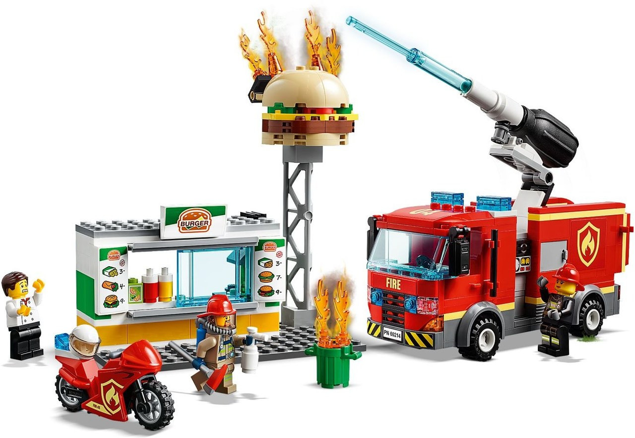 lego fire burger