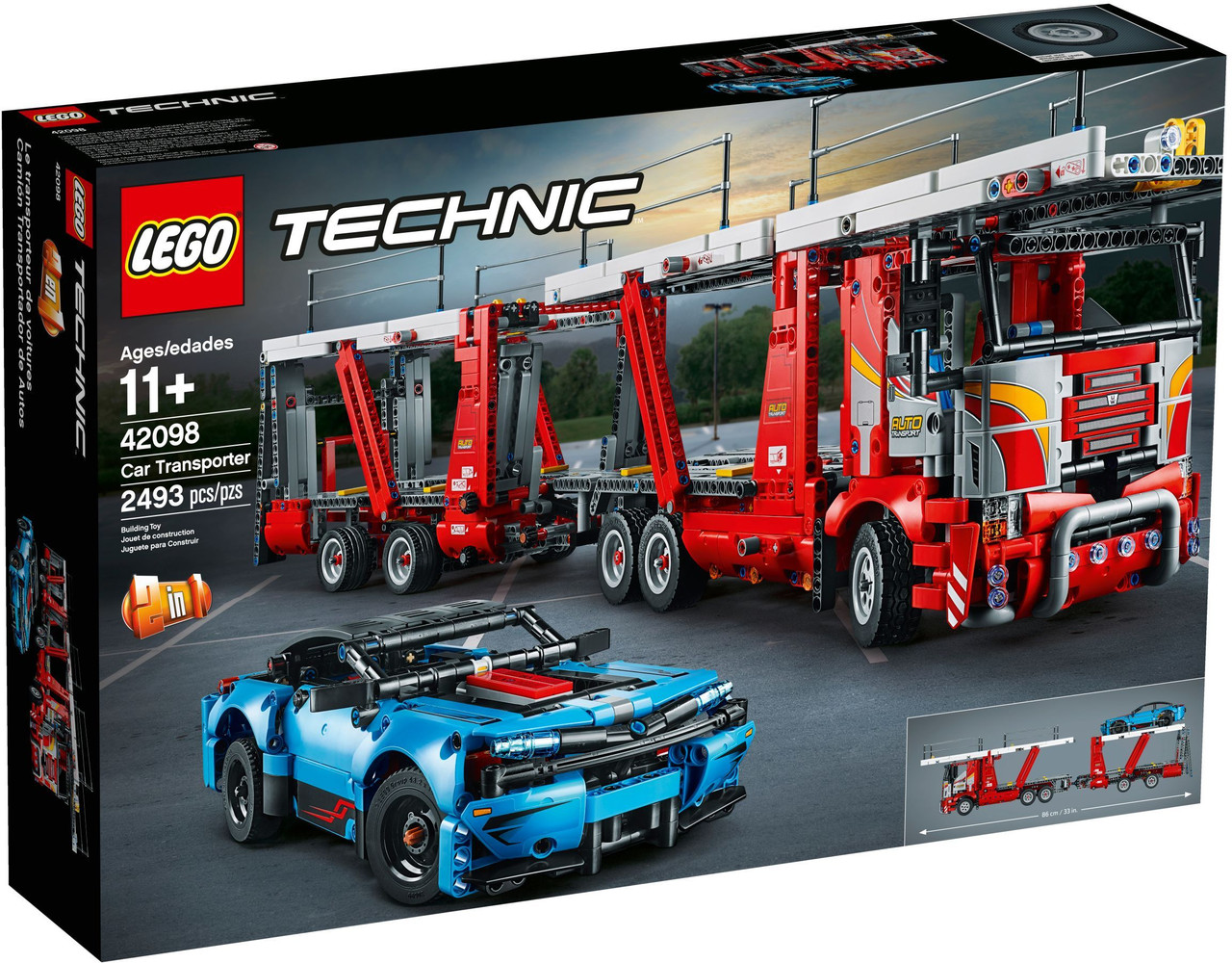 lego creator car transporter