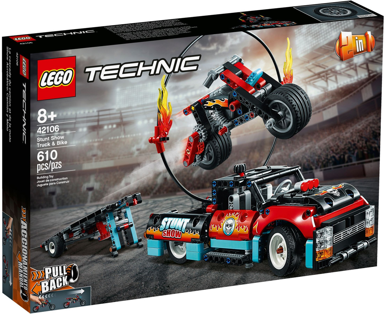 LEGO 42106 Technic Stunt Show Truck \u0026 