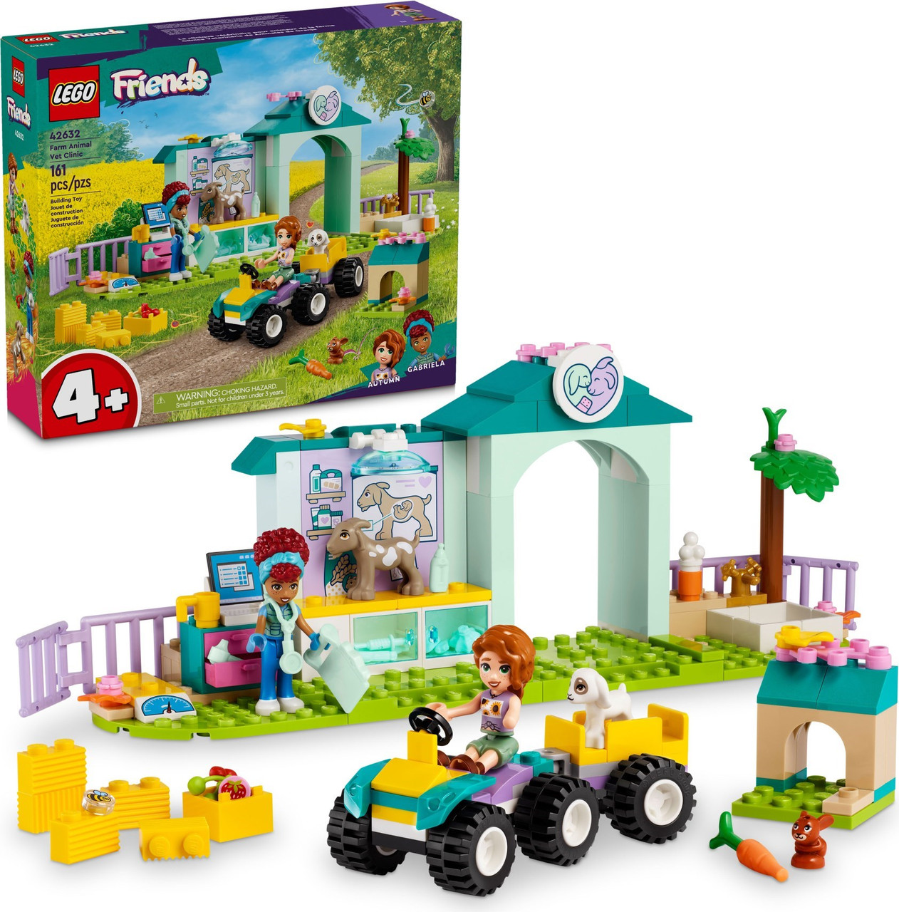 LEGO 42632 LEGO Friends Fann Animal Yet Clinic - QQBricks