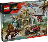LEGO 76976 Jurassic World Spinosaurus & Quetzalcoatlus Air Mission