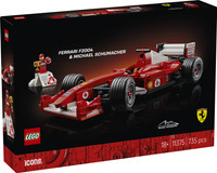LEGO 11375 Icons Ferrari F2004 & Michael Schumacher