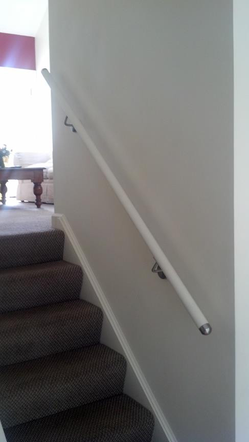 Rounded End Cap for Wood Handrail