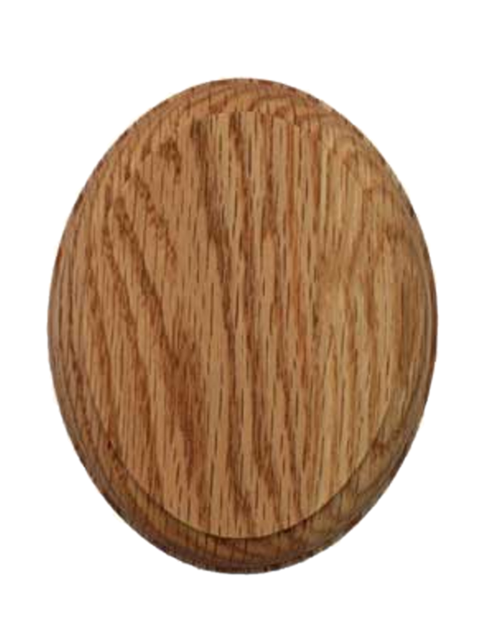 Small Oval Rosette for Staircases - Decorative Stair Hardware