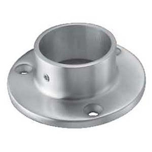 Stainless steel tube flange in grade 316 stainless steel. This will fit 42.4mm (1.66" dia.) handrail tube. For a beautiful, clean, finished look use our Stainless Mounting Screws